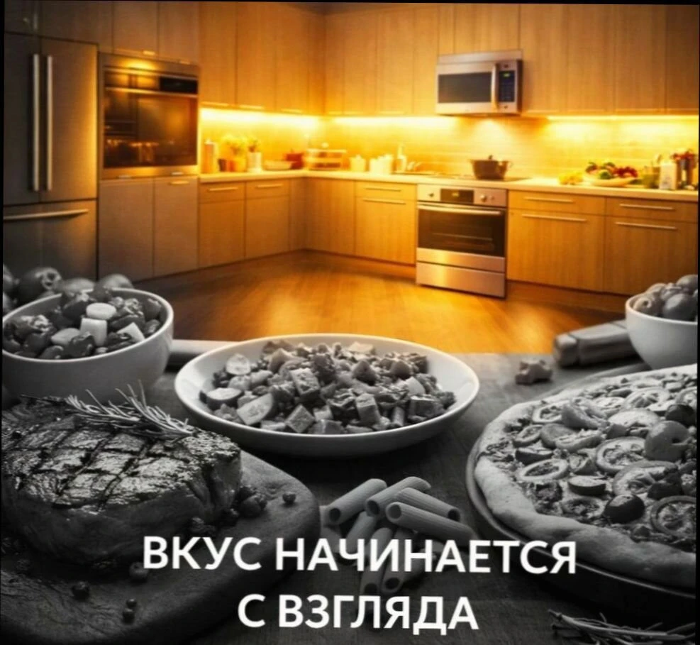 Кухни по индивидуальным размерам от производителя